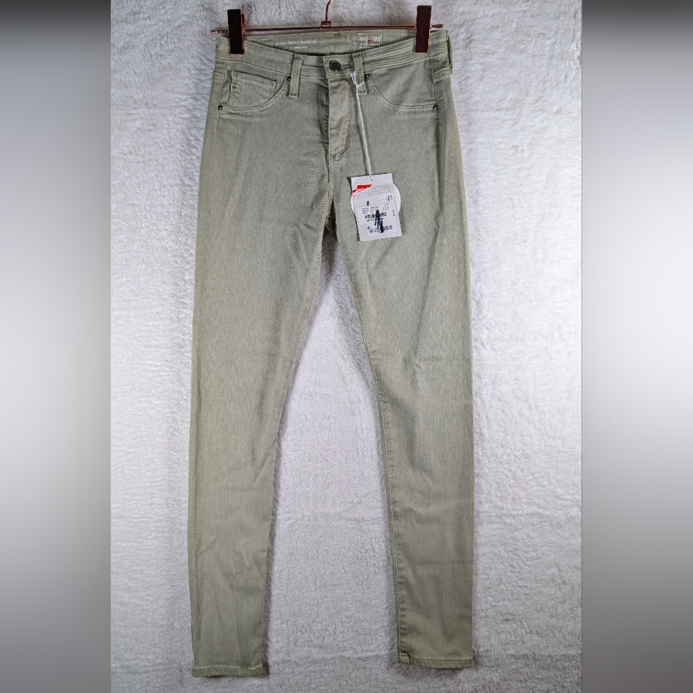 421-Ag Adriano Goldschmied Sage‎ beige Jeans